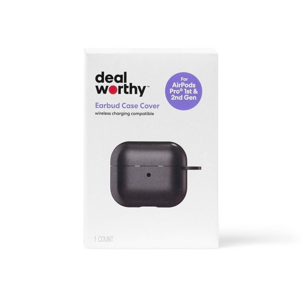AirPods Pro (1 & 2 Generation) Case - Dealworthy™ Black